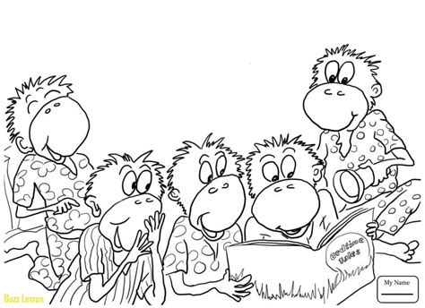 5 Little Monkeys Coloring Page Fresh Five Jumping The Bed Gallery Of