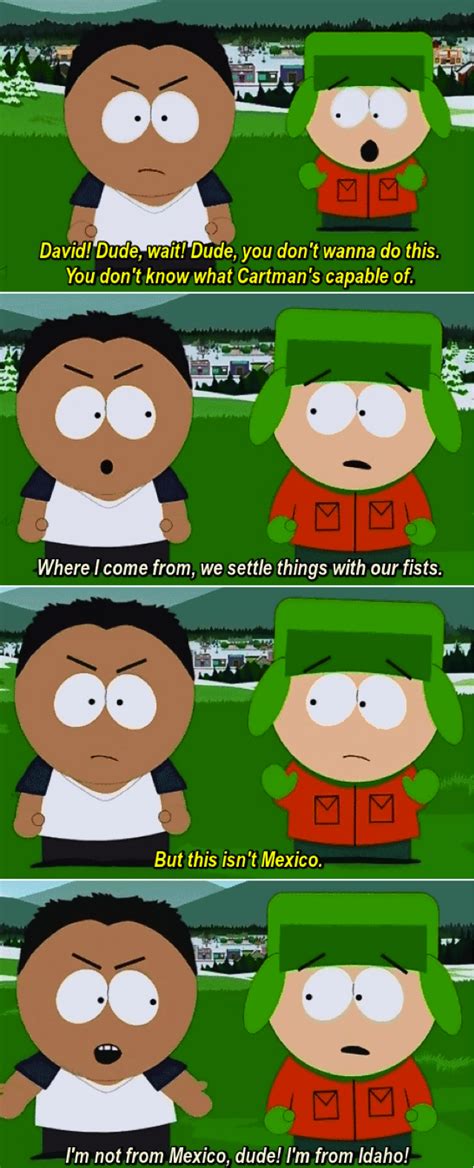 South Park Kyle David Yelping South Park Quotes South Park Memes South Park Funny South Park