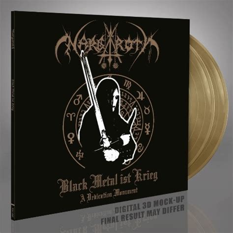 Nargaroth Black Metal Ist Krieg Gold Vinyl 2lp
