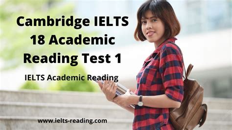 Cambridge IELTS 18 Reading Test 1 Academic