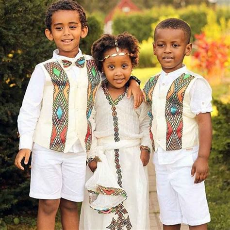 Ethiopian Boy Cloth Habesha Kids Cloth Ethiopian Traditional Boy