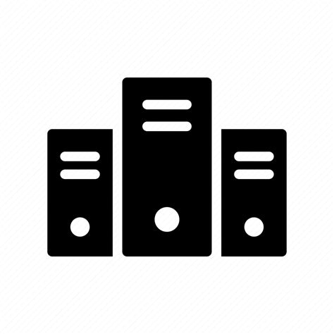 Computer Database Mainframe Pc Server Icon Download On Iconfinder