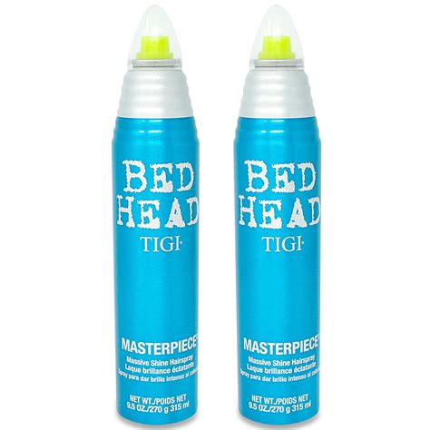 Tigi Bed Head Masterpiece Massive Shine Hairspray Pack Oz Review My