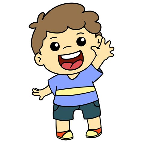 Niños De Dibujos Animados Niño 01 16721629 Png