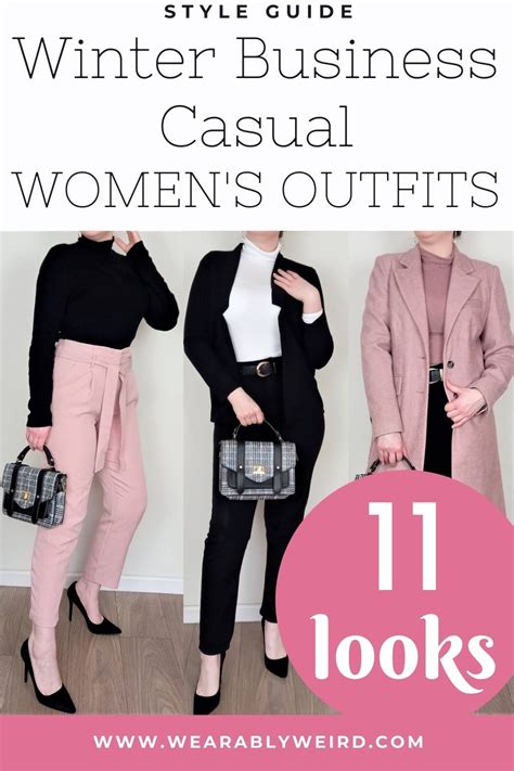 Winter Business Casual Womens Outfit Ideas 11 Looks Wearably Weird