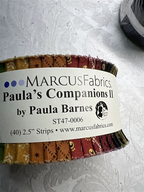 Marcus Fabrics Jelly Roll “paulas Companions Ii” 24 83 Ebay