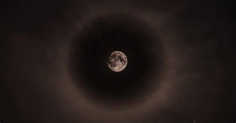 Why Does The Moon Have A Ring Around It December 2020 Cold Moon
