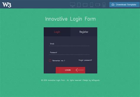50 Best Free Html5 Login Form Templates 2021 For Web Applications