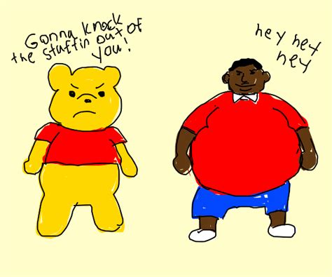Pooh Vs Fat Albert Drawception