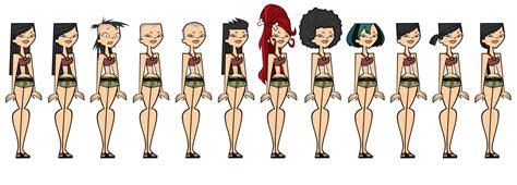 total drama heather hairstyles by fieljare144 on deviantart