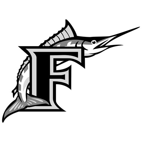 Florida Marlins Logo Black And White Brands Logos