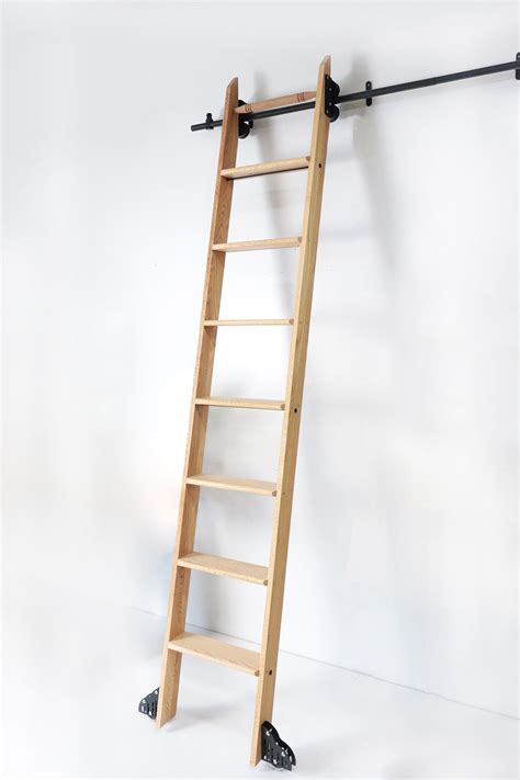 Glide Rolling Library Ladder Hardware Stainless Steel And Pom
