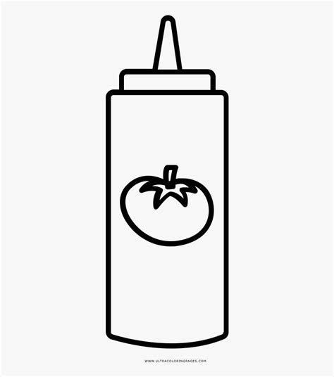 Tomato Sauce Coloring Page Free Transparent Clipart Clipartkey
