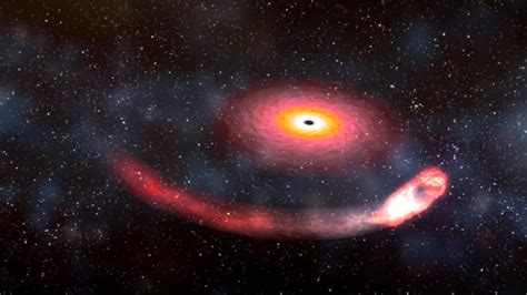 In A First Astronomers May Have Detected A Black Hole Swallowing A