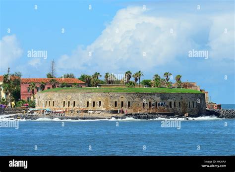 Fort Destrées Slave Island Île De Gorée Dakar Senegal Stock Photo