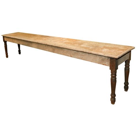 Area of rectangular dining room = l × b. 12 Foot Long Country Table at 1stdibs