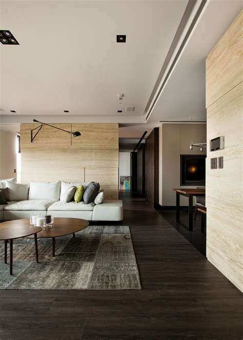 Modern Asian Interior With Natural Materials Interior Design Ideas