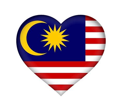 Today, i answer a popular question asked by viewers, what attracts me to living in malaysia, since over the last three years. Flag of Malaysia shaped like a heart.#Malaysia#love#heart# ...