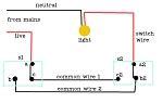 Two way switch wiring diagram two way switching means having two or more switches in different locations to control one lamp. Wiring Clipsal Saturn Light Switches