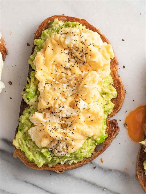 Avocado Toast With Egg Less Meat More Veg