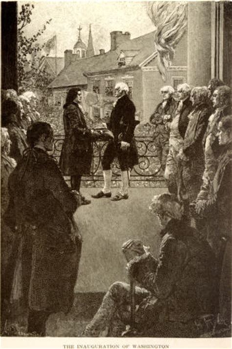 George Washingtons First Inauguration