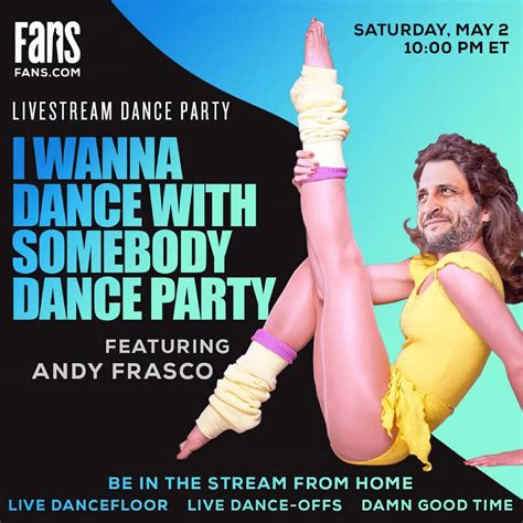 Andy Frasco Announce I Wanna Dance With Somebody Virtual Dance Party
