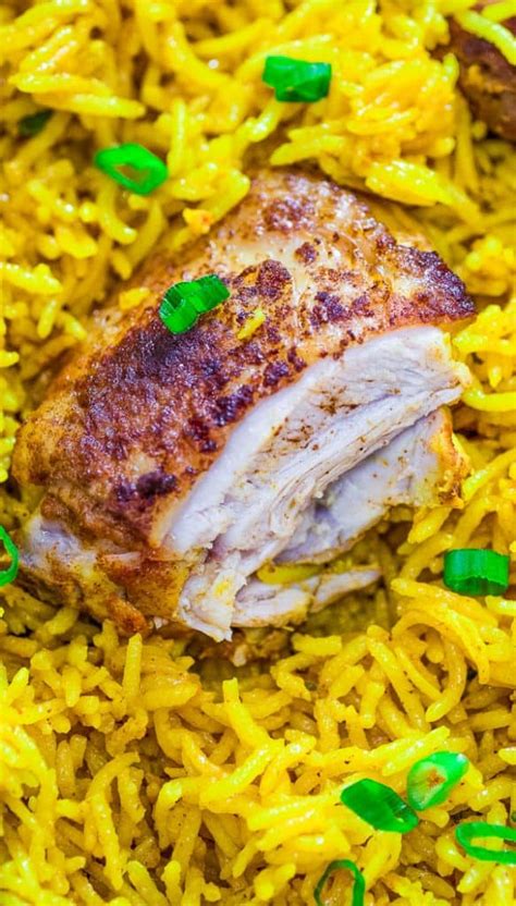 But you do have the time that it takes for the pressure cooker/instant pot to build pressure. Chicken and Yellow Rice Skillet - COOKTORIA