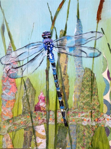 Dragonfly Painting Dragonfly Painting Dragonfly Artwork Dragonfly Art