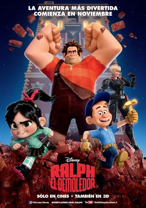 Disney Cartoon Nuevos P Sters De Ralph El Demoledor