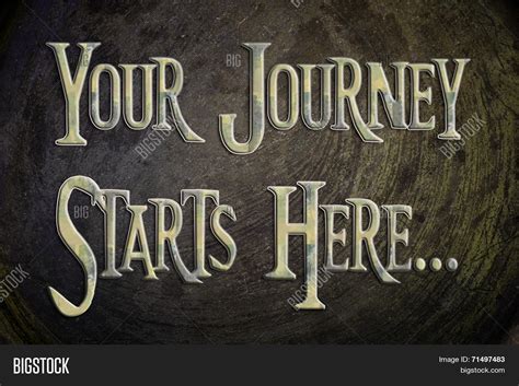 Your Journey Starts Image & Photo (Free Trial) | Bigstock