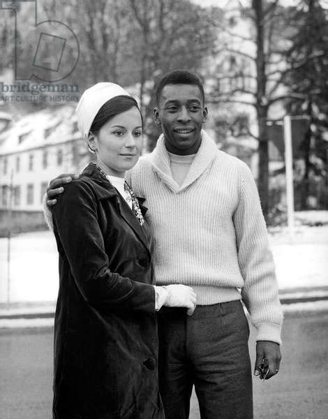 Edson Arantes Do Nascimento Aka Pele Brazilian Footballer During