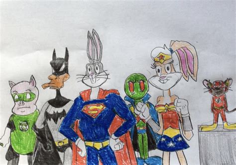 Looney Tunes As Justice League By Tb86 On Deviantart
