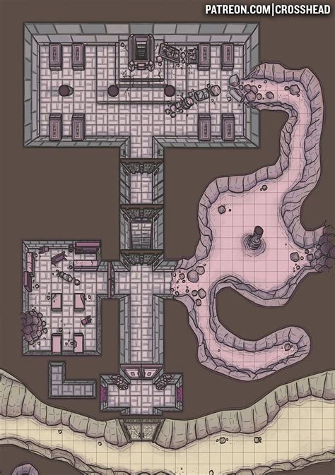 Dungeons And Dragons Fantasy Map Dungeon Maps
