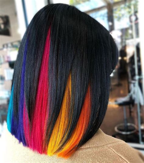 16 Mesmerizing Rainbow Hairstyles To Brighten The Day