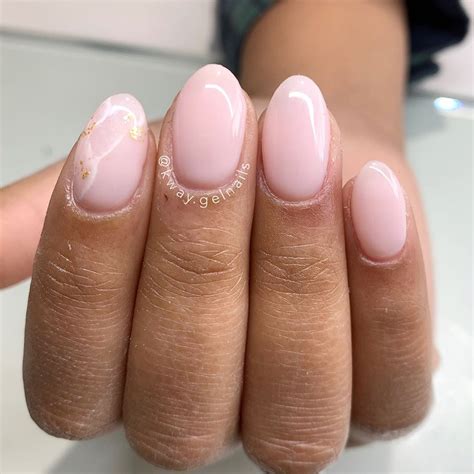 Round Acrylic Nails Pink
