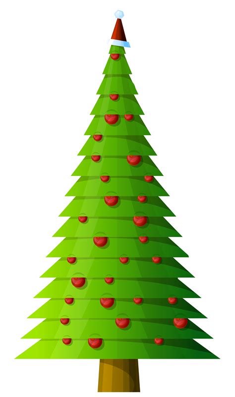 Christmas Tree Clip Art Christmas Tree Modern Style Transparent Png