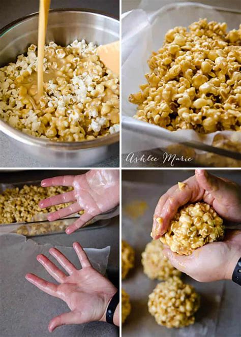 Making popcorn over the stove is a cinch. Caramel Popcorn Balls | Ashlee Marie