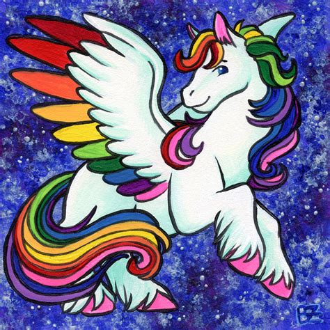 Rainbow Pegasus By Spaceturtlestudios On Deviantart