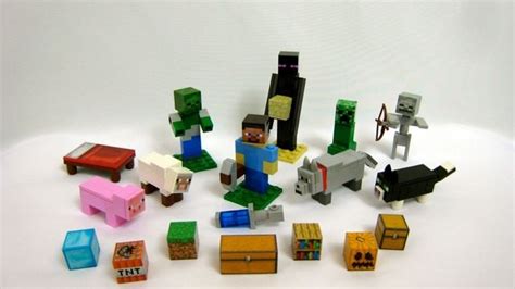 11 Custom Lego Minecraft Papercraft Home Improvement