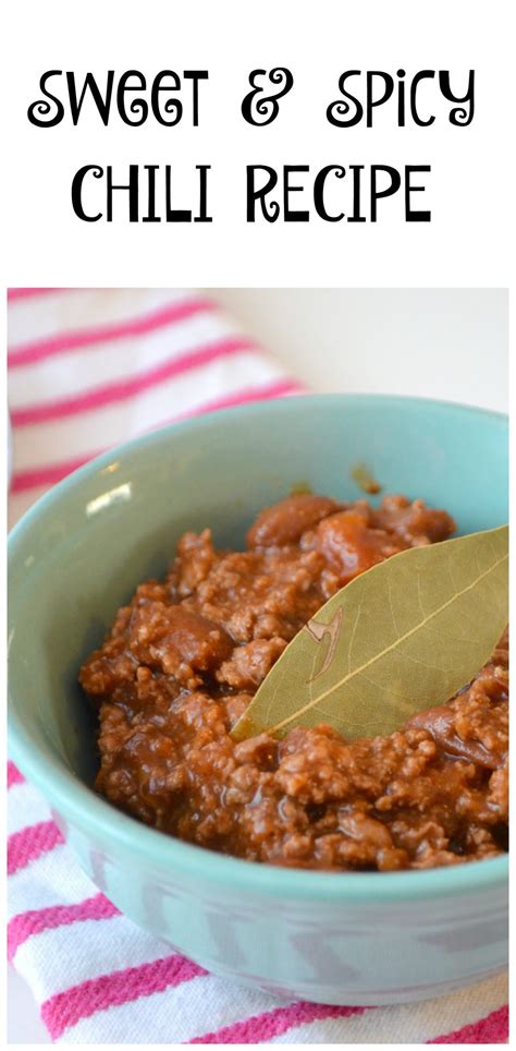 Maybe you would like to learn more about one of these? Sweet & Spicy Chili Recipe - Amy Latta Creations