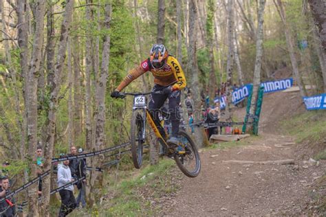 Baranek Rastislav Svk Competes During The Uci Mountain Bike Downhill