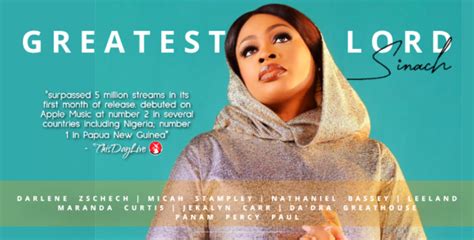 Have You Listened To The Greatest Lord Album By Sinach