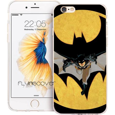 Coque Batman Superhero Clear Soft Tpu Silicone Phone Cover For Iphone X
