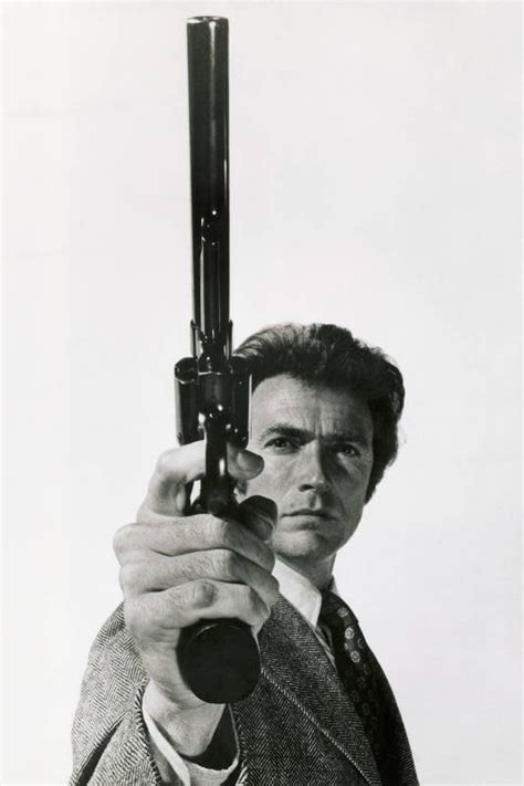 Clint Eastwood Dirty Harry Magnum Movie Poster Print Etsy