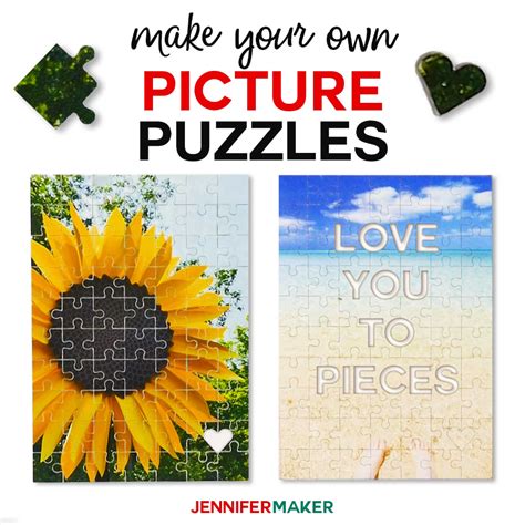 Make Picture Puzzles On Cricut A Hidden Message Puzzle Picture