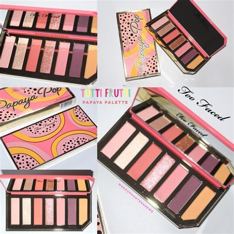 Another Pics And Update Of Toofaced Tutti Frutti Collection 🌸🍊🍑🌺