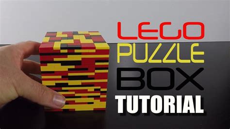 Lego Puzzle Box Tutorial Puzzle Box Lego Diy Lego Diy Crafts
