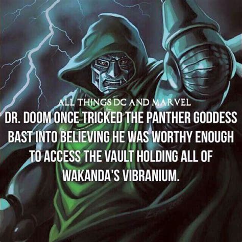 Dr Doom Marvel Villains Marvel Superhero Facts