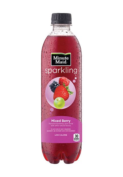Minute Maid Sparkling Mixed Berry