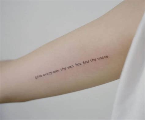 150 Short Quote Tattoos For Guys 2022 Inspirational Designs
